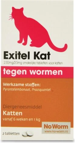 Exitel No Worm Ontwormingsmiddel - Kat 2 Tabl -Huisdierbenodigdheden Korting 634x1200 7