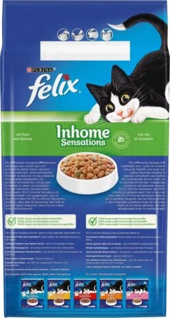 Felix Inhome Sensations - Katten Droogvoer Kip, Granen & Tuingroenten - 4kg -Huisdierbenodigdheden Korting 642x1200 2