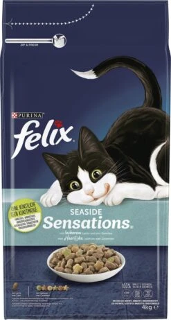 Felix Seaside Sensations - Katten Droogvoer - Zalm, Koolvis &groenten - 4kg -Huisdierbenodigdheden Korting 642x1200 4