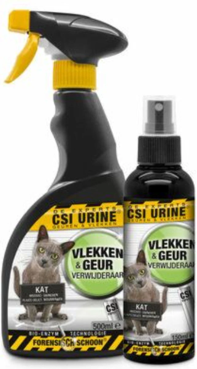 CSI Urine Vlek En Geurspray Kitten En Kat 500 Ml 9 CSI Urine Vlek En Geurspray Kitten En Kat 500 Ml - Afbeelding 7