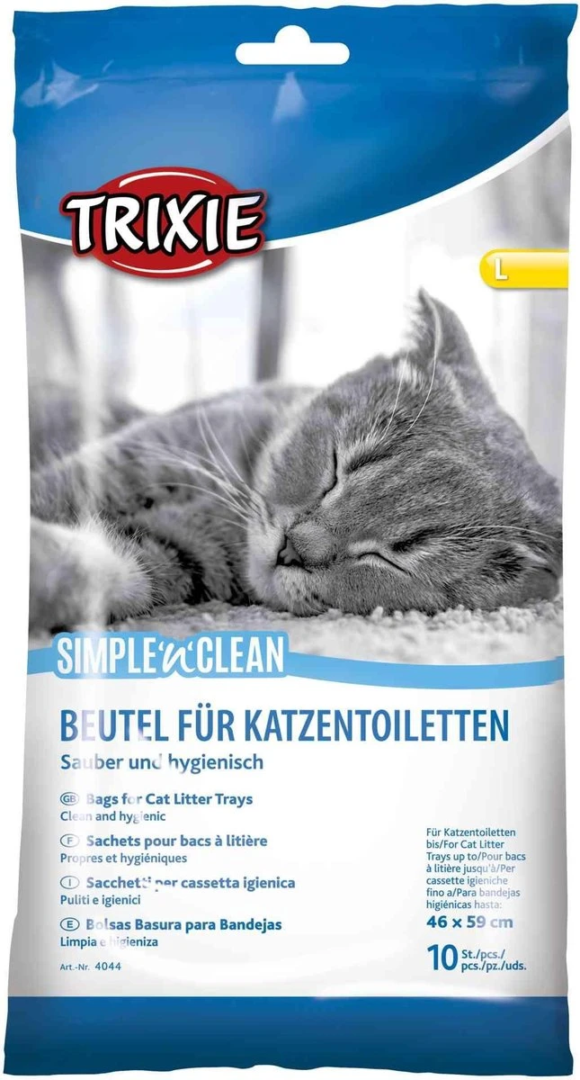 Trixie Kattenbakzak Simple'n'Clean L 10 Stuks 8 Trixie Kattenbakzak Simple'n'Clean L 10 Stuks - Image 6