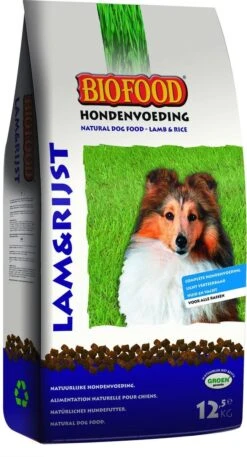 Biofood Hondenvoer - Lam & Rijst - 12.5 Kg -Huisdierbenodigdheden Korting 649x1200 2