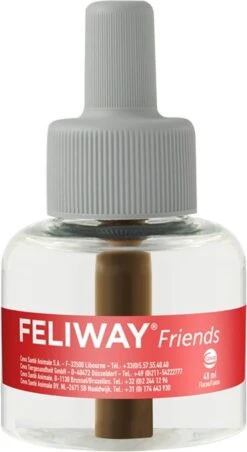 Feliway Friends - Navulling - 1 X 48 Ml - Anti-conflict Voor Katten -Huisdierbenodigdheden Korting 656x1200 4
