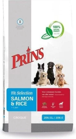Prins Fit Selection Zalm/Rijst - 15 KG -Huisdierbenodigdheden Korting 658x1200 3