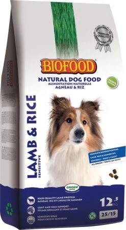 Biofood Hondenvoer - Lam & Rijst - 12.5 Kg -Huisdierbenodigdheden Korting 658x1200 5