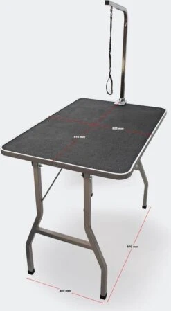 VidaXL Trimtafel Voor Huisdieren Met 1 Aanlijnoptie -Huisdierbenodigdheden Korting 660x1200 3