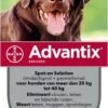 Bayer Advantix Spot-on 400/2000 25+ Kg - 4 Pipetten -Huisdierbenodigdheden Korting 665x1200