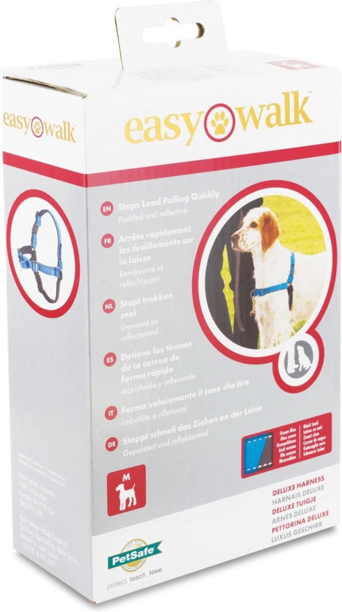 Petsafe Easy Walk® Deluxe Harness - Hondentuigje - Blauw - M - 1,8 M 4 Petsafe Easy Walk® Deluxe Harness - Hondentuigje - Blauw - M - 1,8 M - Image 2