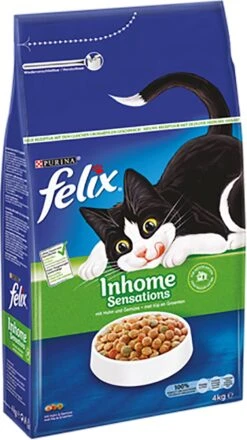 Felix Inhome Sensations - Katten Droogvoer Kip, Granen & Tuingroenten - 4kg -Huisdierbenodigdheden Korting 674x1200 7