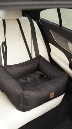 Julian Car Seat Size: S, Color: Black, Material: Codura -Huisdierbenodigdheden Korting 675x1200 8