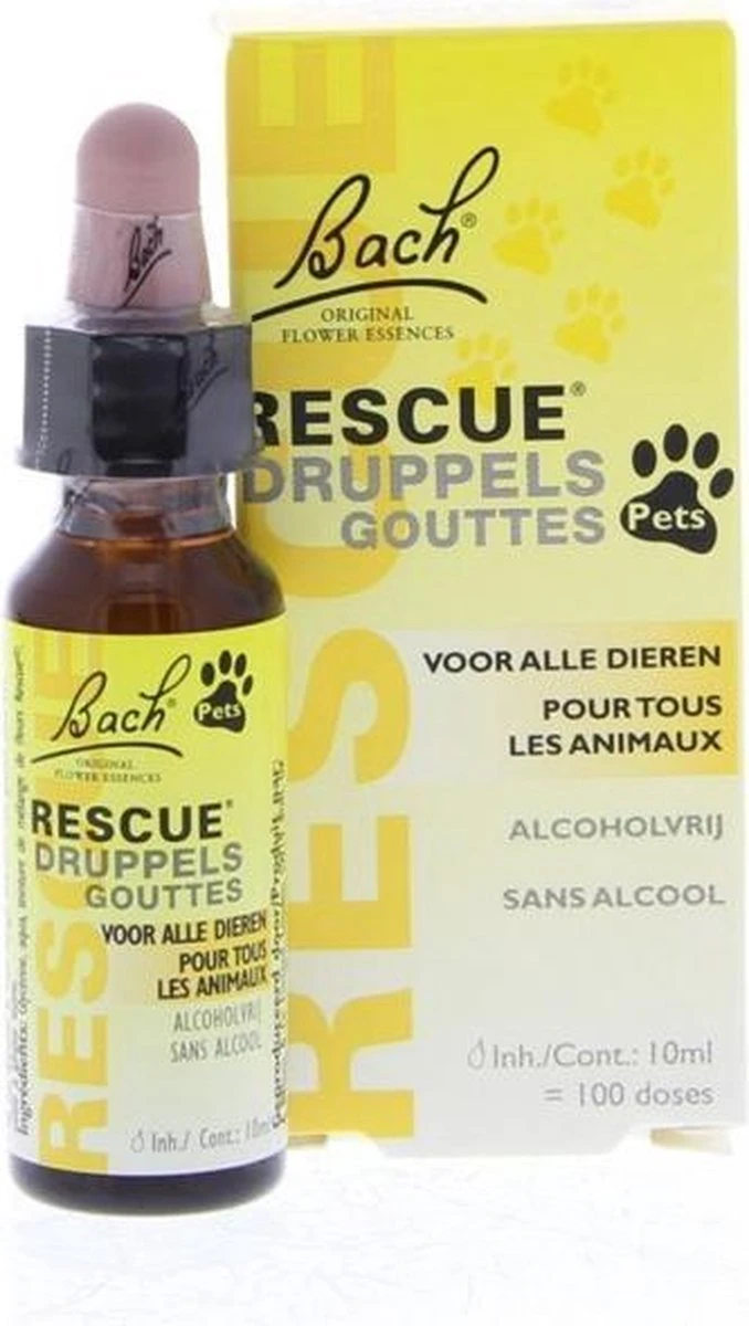 Bach Rescue Remedy Pets Druppels - Dieren Antistressmiddel - 10 Ml 4 Bach Rescue Remedy Pets Druppels - Dieren Antistressmiddel - 10 Ml - Image 2