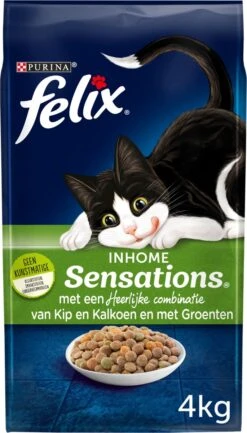 Felix Inhome Sensations - Katten Droogvoer Kip, Granen & Tuingroenten - 4kg -Huisdierbenodigdheden Korting 685x1200 3