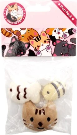 Make Me Purr Mini Dieren Set (3 Stuks) - Kattenspeeltjes Met Catnip Kattenkruid - Kattenspeelgoed - Speelgoed Voor Katten Vissen - Kat Speeltje Vis - Kitten Speeltjes Visjes -Huisdierbenodigdheden Korting 687x1200 5