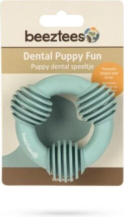 Beeztees Rubber Dental Ring Puppy Groen 8 Cm -Huisdierbenodigdheden Korting 691x1200 1