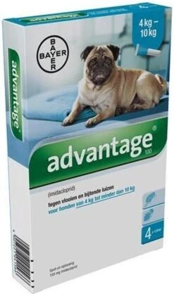 Bayer Anti Vlooienmiddel Advantage 400 25 - 40 Kg - 4 Pipetten -Huisdierbenodigdheden Korting 709x1200 2