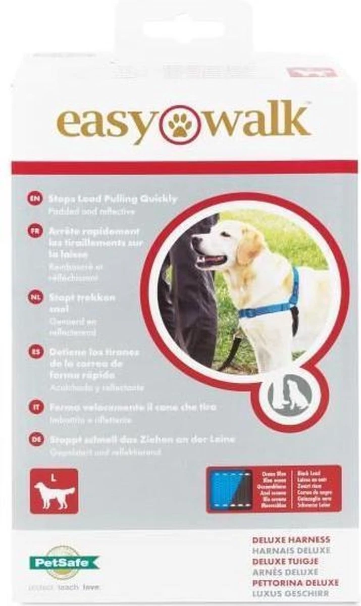 PetSafe Easy Walk® Deluxe Harness - Hondentuig - Blauw - L -1,8 M 18 PetSafe Easy Walk® Deluxe Harness - Hondentuig - Blauw - L -1,8 M - Image 16