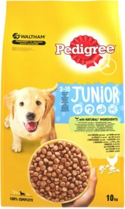 Pedigree Droog Junior Kip - Rijst 10 Kg -Huisdierbenodigdheden Korting 717x1200