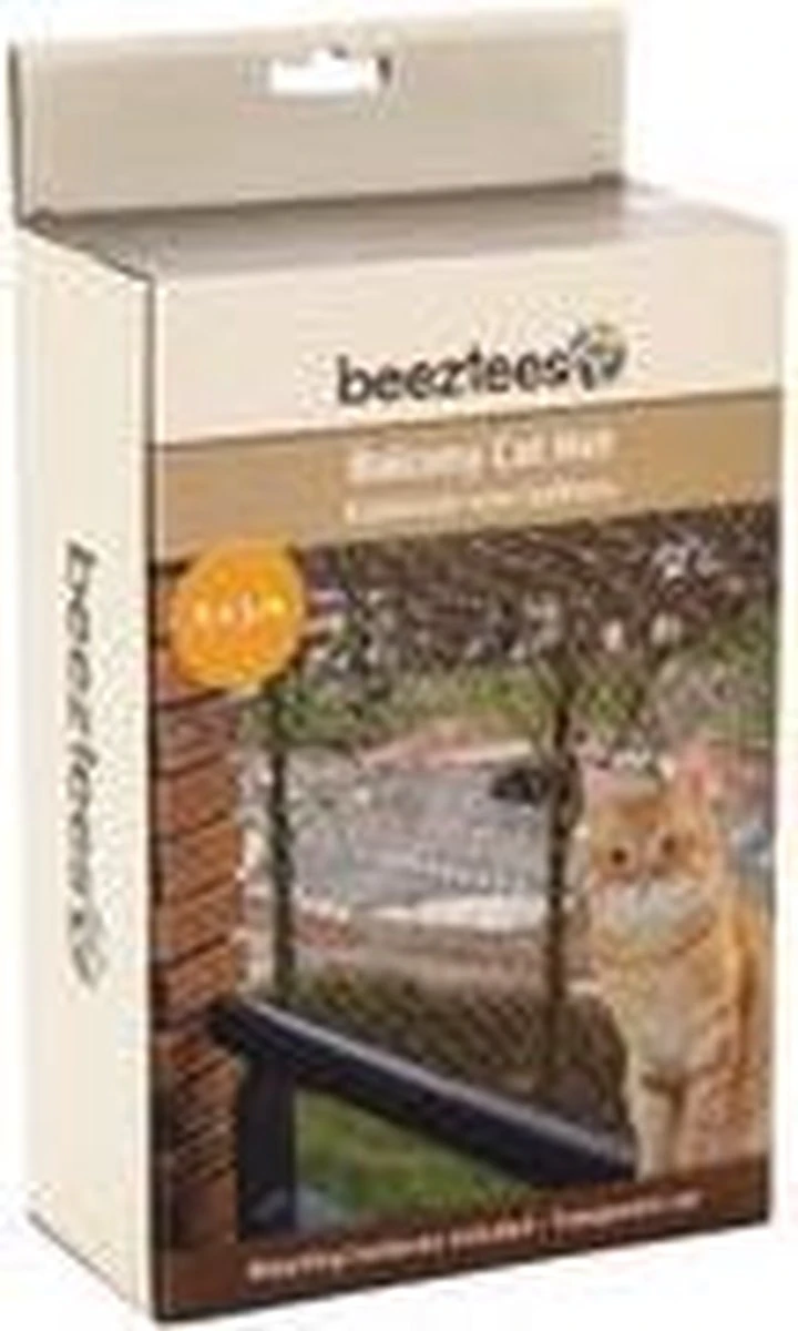 Beeztees - Kattennet - Voor Balkon - Transparant - 8x3 M 8 Beeztees - Kattennet - Voor Balkon - Transparant - 8x3 M - Image 6
