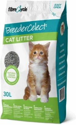2x Breedercelect Kattenbakvulling 30 Liter