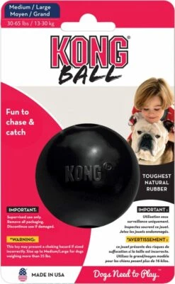 Kong Extreme Bal - Hondenspeelgoed - Zwart - M/L -Huisdierbenodigdheden Korting 740x1200