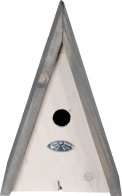 ESSCHERT DESIGN Houten Pimpelmees Nestkast Wigwam - Wit -Huisdierbenodigdheden Korting 748x1200 4