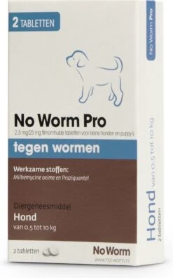 Emax Exil No Worm Pro - Puppy - 2 Tabletten -Huisdierbenodigdheden Korting 749x1200