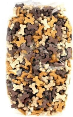 Hondenkoekjes Puppymix/Mini Mix 1 Kg Voordeelzak - Hondensnacks - Hondenbot - Kauwsnack - Puppykluifjes