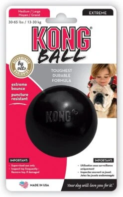Kong Extreme Bal - Hondenspeelgoed - Zwart - M/L -Huisdierbenodigdheden Korting 750x1200 4