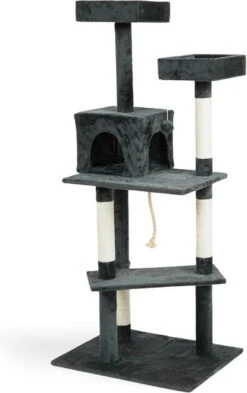 Grote Luxe Krabpaal Voor Katten - Kattenboom - 70x50x150 Cm