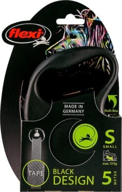Hondenriem - Looplijn - FLEXI Rollijn BLACK DESIGN TAPE - S - ZWART - 5 Meter 7 Hondenriem - Looplijn - FLEXI Rollijn BLACK DESIGN TAPE - S - ZWART - 5 Meter -Huisdierbenodigdheden Korting 765x1200