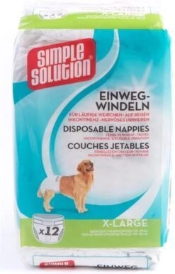 Simple Solution Wegwerp Honden Luier - SMALL 12 ST 38-48 CM -Huisdierbenodigdheden Korting 768x1200