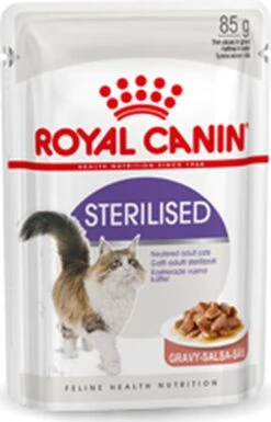 Royal Canin Feline Sterilised In Gravy (12X85 GR) -Huisdierbenodigdheden Korting 769x1200 1