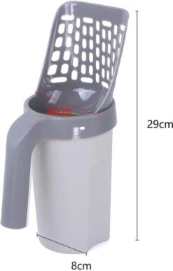 YELÉ LIVING – Kattenbakschep – Haarverwijderaar - Cat Litter Scoop – Kattenbakschep Met Container – Katten – Kattenbak – Grijs/wit – Kattenbak Schep – Grind – Kattengrind – Kattenbak Grind – Poep Zakjes – Afvalcontainer - All-in-1 Kattenbakschep 17 YELÉ LIVING – Kattenbakschep – Haarverwijderaar - Cat Litter Scoop – Kattenbakschep Met Container – Katten – Kattenbak – Grijs/wit – Kattenbak Schep – Grind – Kattengrind – Kattenbak Grind – Poep Zakjes – Afvalcontainer - All-in-1 Kattenbakschep -Huisdierbenodigdheden Korting 769x1200 2