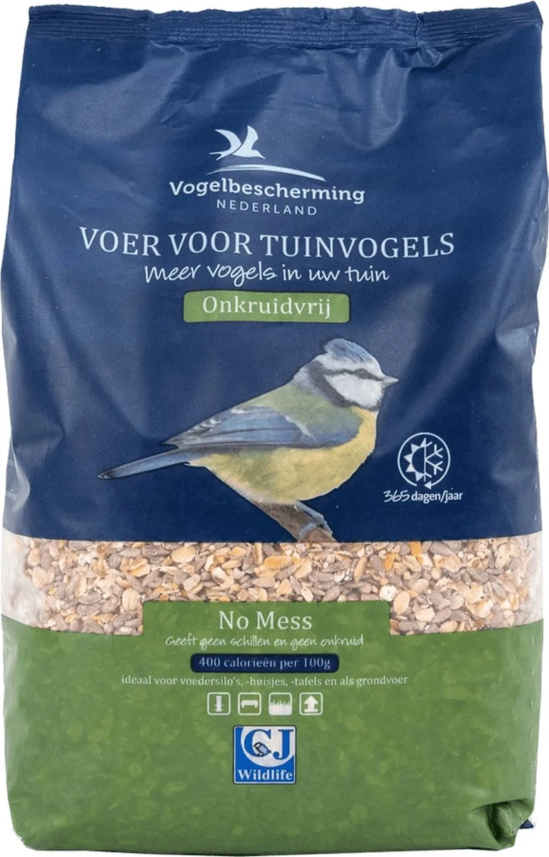 Vogelbescherming Nederland Premium No Mess Schilvrij Strooivoer 4 Liter - 2.5kg 4 Vogelbescherming Nederland Premium No Mess Schilvrij Strooivoer 4 Liter - 2.5kg - Image 2