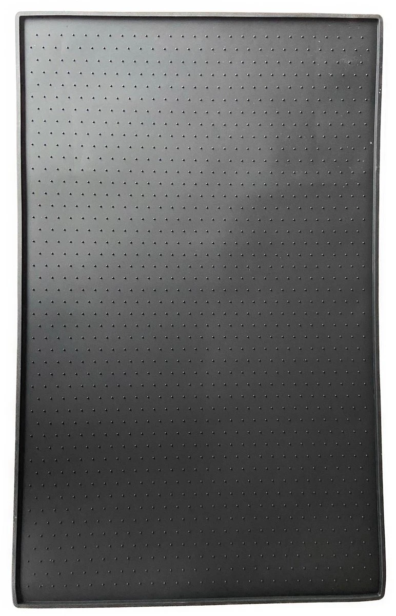 BoDutch - Placemat Voor Voerbak - Voermat Hond Kat - Zwart - Siliconen - 60x40cm 4 BoDutch - Placemat Voor Voerbak - Voermat Hond Kat - Zwart - Siliconen - 60x40cm - Image 2