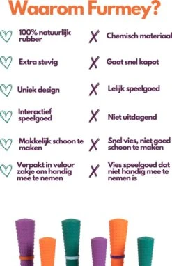 Furmey Zoomies - Honden Speelgoed - Hondenspeeltjes - Kauwbotten Hond - S Groen - 17 Cm -Huisdierbenodigdheden Korting 775x1200 8