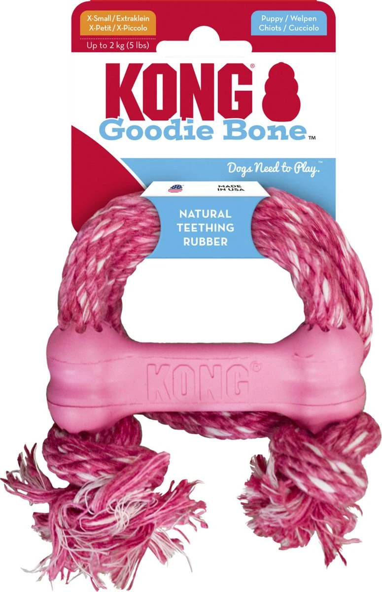Kong Puppy Goodie Bone Small Small - 1 ST 6 Kong Puppy Goodie Bone Small Small - 1 ST - Image 4