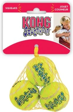 Kong Air Squacker Tennisbal - Hondenspeelgoed - Geel - M - Ø7,1 Cm -Huisdierbenodigdheden Korting 780x1200 5