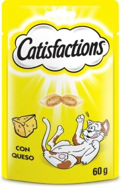 Catisfactions Kattensnoepjes - Kaas - Kattensnack - 60 G - 1 Zakje -Huisdierbenodigdheden Korting 780x1200 7