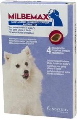 Elanco Milbemax Kauwtablet Hond - Anti Wormenmiddel - 12 G 4 Stuks 1 Tot 5 Kg -Huisdierbenodigdheden Korting 781x1200 1