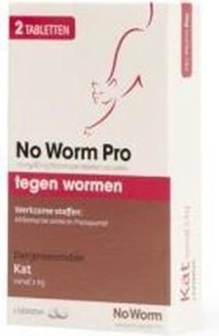 Exil No Worm Pro - Kat - 2 Tabletten -Huisdierbenodigdheden Korting 781x1200 11