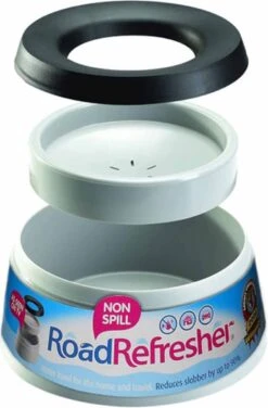 Merkloos Road Refresher Pet Travel Bowl - Small (600 Ml) - Grijs -Huisdierbenodigdheden Korting 789x1200