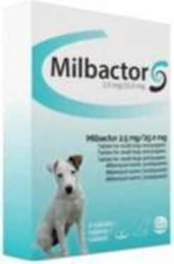 Milbactor Voor Kleine Honden En Pups - 4 Tabletten -Huisdierbenodigdheden Korting 790x1200