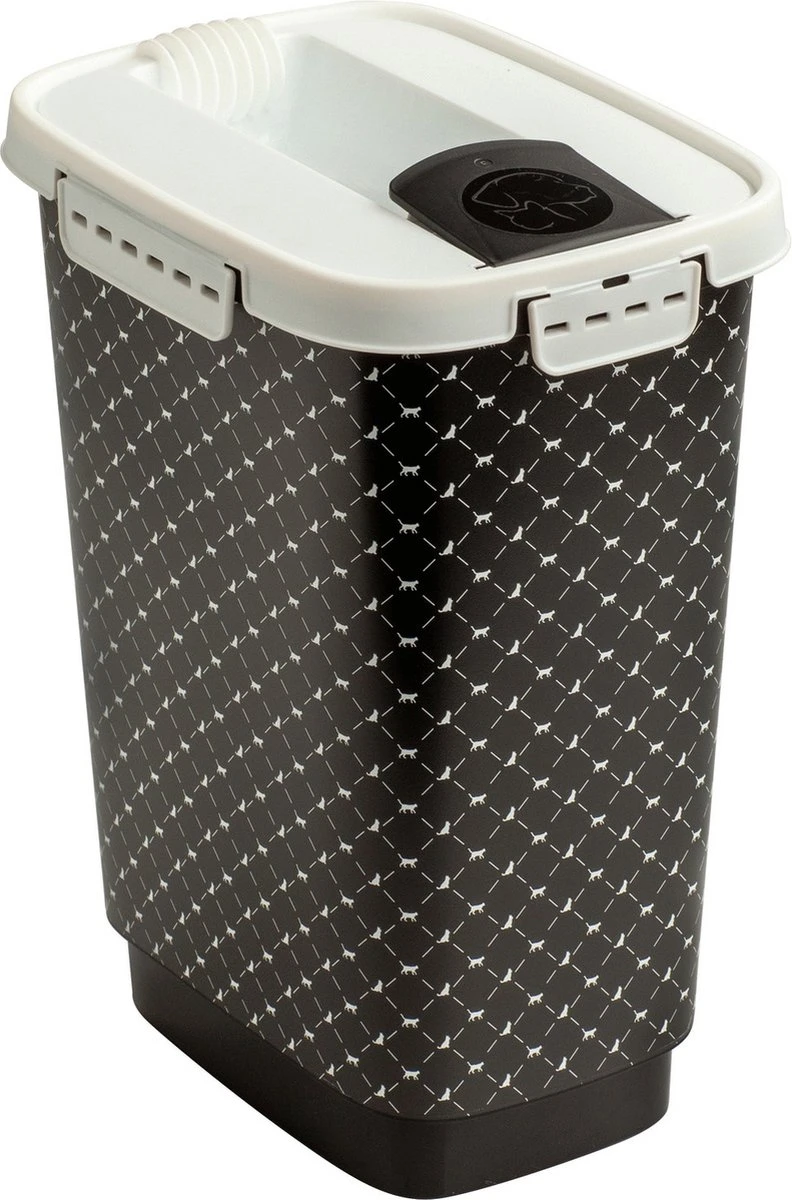 Rotho Voedselcontainer CODY - Voeropslag - 10l - Zwart 3 Rotho Voedselcontainer CODY - Voeropslag - 10l - Zwart