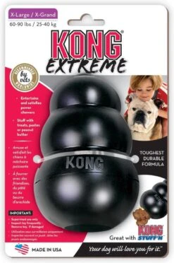 Kong Extreme - Hondenspeelgoed - Zwart - XL -Huisdierbenodigdheden Korting 796x1200 5