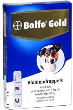 Bayer Bolfo Gold 250 Anti Vlooienmiddel - Hond - 10 Tot 25 Kg - 2 Pipetten -Huisdierbenodigdheden Korting 798x1200 4