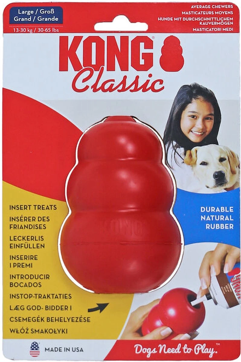 Kong Kauwbot - Hondenspeelgoed - Rood - L 4 Kong Kauwbot - Hondenspeelgoed - Rood - L - Image 2