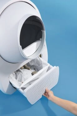 Catlink Smart Litter Box - Scooper Young - Zelfreinigende Kattenbak Zonder Wifi - Kleur Grijs -Huisdierbenodigdheden Korting 799x1200 10