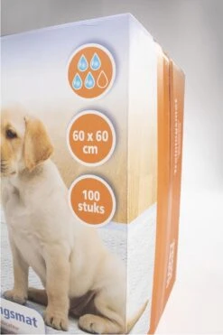 Happy Home Trainingsmat - Zindelijkstraining - 100 Stuks - 60X60 Cm -Huisdierbenodigdheden Korting 800x1200 14