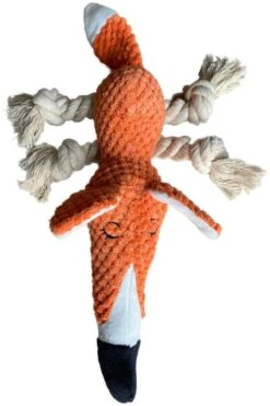 BoDutch Honden Knuffel - Vos - Puppyknuffel - Knisperoortjes - Met Piep - Oranje - 36 Cm - Hondenspeelgoed -Huisdierbenodigdheden Korting 800x1200 42